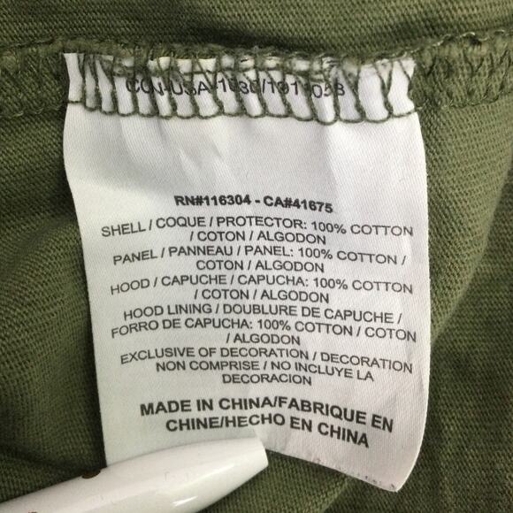 Converse Retro Side Stripe Long Sleeve Kangaroo Pocket Skater Hoodie Men's L - Picture 8 of 13